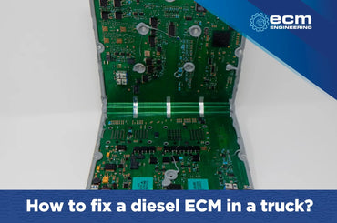 How to fix a diesel ECM in a truck?