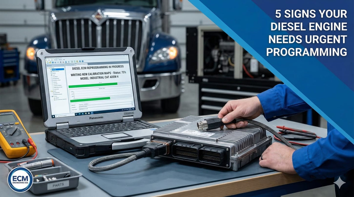 5 Signs Your Diesel Engine Control Module (ECM) Needs Programming