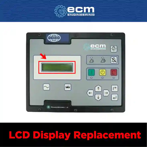 FG Wilson PowerWizard 1.0,2.0,3.0 | 233-1680-06 | LCD Display Replacement