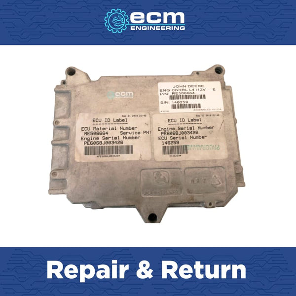 John Deere ECM  Marine Engine Controller L4 RE506664