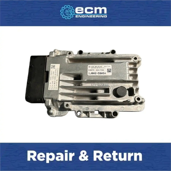 Kubota EDC17C55 | 0281020572 | 1J802-59054 | 1J80259054 | ECM Repair