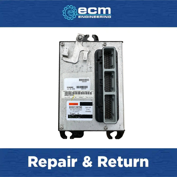 Mercury Verado 350 HP PCM8002 8M0118790 8M0071570 Repair